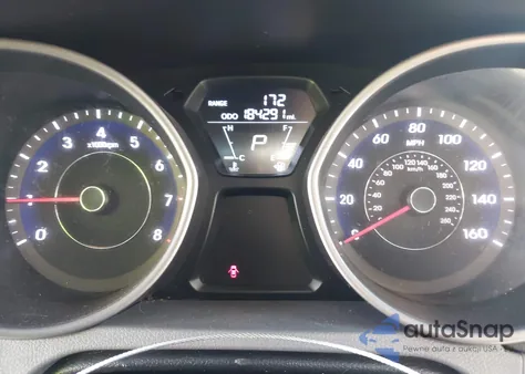 2013 Hyundai Elantra Gls из США, поврежденный, VIN 5NPDH4AE9DH343720